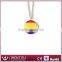 Rainbow Pendant Rainbow Necklace Rainbow Resin Jewellery