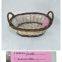 oval willow basket