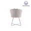 Tiptop Metal Dining Room Furniture Modern Luxury Dining Room Chairs Velvet Fabric Dining Chairs