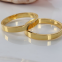 Gold Elegant Napkin Rings Holder For Wedding Event Banquet Hotel Restaurant Decoration