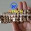 golden metallic aluminium sequin fabric cloth supplier | generalmesh