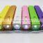 Fashion design portable power bank with torch,  wholesale powerbank