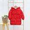 Hooded Medium Length Down Cotton Jacket, Cotton Children's Clothing, Winter Coat, Cotton Jacket