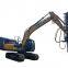Hydraulic excavator type rock drill used for drilling Excavator rock drill