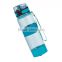 Tritan material plastic sport water bottle with silicone sleeve
