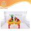 Intelligent Plastic ABS PP Blocks , Bricks block With Desk