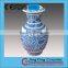 Hand painting blue and white porcelain vase artistic decor