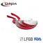 Durable electrical wok white aluminum fry pan