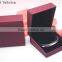 Fashion Elegant Art Paper Packing Plastic Jewelry Pendant Box with Black Velvet Lining T978P