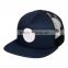 Cap manufacturer high quality custom 5 panel flat brim trucker hat