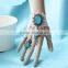 Charm Women Girls Gothic Jewelry Bracelet Finger Ring Slave Chain Hand Harness
