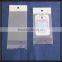 opp cardboad header bag with adhesive tape