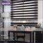 QINGM Home Decor Modern Design Roller Zebra Blind for Light Filtering Sheer Shade