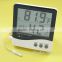 Large LCD Indoor and Outdoor digital thermometer and hygrometer