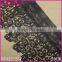 European Style Single Side Black 29cm Clothes Fashion Embroidery Water Soluble Lace