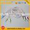 Cheap Transparent Crystal Audio Cable For Aux Stereo Cable,3.5mm Aux Cable / Audio Cable / Video Cable With Hexangular Design