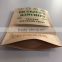 Moisture Proof Visible Kraft Paper Doypack with Window and Zip