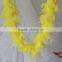 45g 72" Yellow Turkey Feather Material boa For Dance Costumes