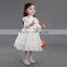 Wholesale best-selling bead and embroidery lace puffy birthday dresses for girls 1-12y