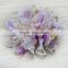 Wholesale Printed Floral /Rainbow Chiffon Fabric Scallop Flower - Wedding invitation card party decorative flowers