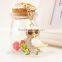Cute Owl Branch White Crystal Charm Purse Handbag Car Key Keyring Keychain Gift