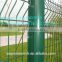 welded panel fence with bends