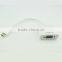 Manufactory price 3.1 usb cable c type to VGA converter with pva jacket
