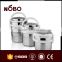 new designed original color Stainless steel double layer food container