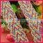 New arrival fashion colorful handmade PU braided trim WBP-001