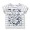 Summer stylish wholesale cheap little boys animal printed t-shirts