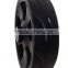 6/7 inch lawn mower plastic wheel with a lid for garden cart, trolley