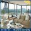 Best aluminum framed sliding balcony glass doors