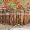 Outdoor Solid Wooden Garden Fence/100% Round Wood Fence