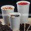 Wholesale Custom logo printed Disposable single wall pe coated paper cup blank with sleeves