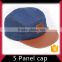 Fast delivery customized design 5 panel hat with embroidered