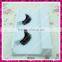 Red cherry wispy human hair strip false eyelashes