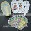paper plastic heart shaped cards with custom logo