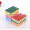 kitchen nylon heavy duty scouring pad with sponge