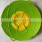 FDA/LFGB approved mutifunction silicone pot cover spill stopper lid