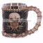 Personalized Double Wall Stainless Steel 3D Skull Series Mug