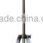 Retro and vintage metal tripod floor lamps with metal head in antique brass LGM020F