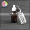 trade assurance boston round bottle 30ml amber glass dropper bottle with child proof cap and rubber stopper with pipette