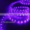 Wholesale Round 2-Wires 24V Purple LED Rope Light