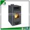 home using wood pellet stove with remote control CE EN14785