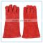 High Quality Cow Split Leather Reinforced Pam Leather Glove Regular glove