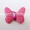 Magazine sets beauty gift girls pink hair accessories with two rope butterfly shake