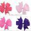 Sweet Multi Color Butterfly Ribbon Hair Clips For Girls