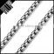 Fashion top sale stainless steel silver pearl chain