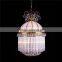 Led bird nest pendant light, crystal restaurant pendant lighting