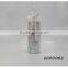 Christmas Snowflake hangtag unscented birch pillars candles with shimmer